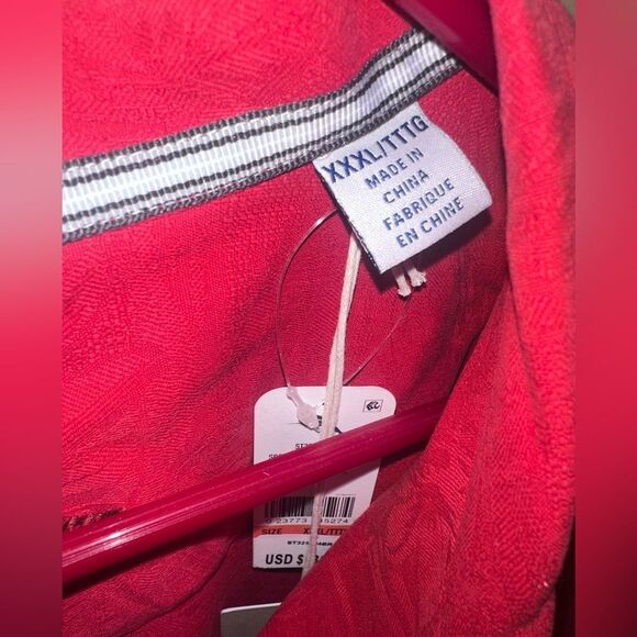 Tommy Bahama 100% Silk Solid Tropic Isle Short Sleeve Camp Collar Woven XXXL - Picture 7 of 11